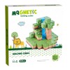 Cuburi magnetice - In natura 64 piese (2.5 cm), Bufnitel