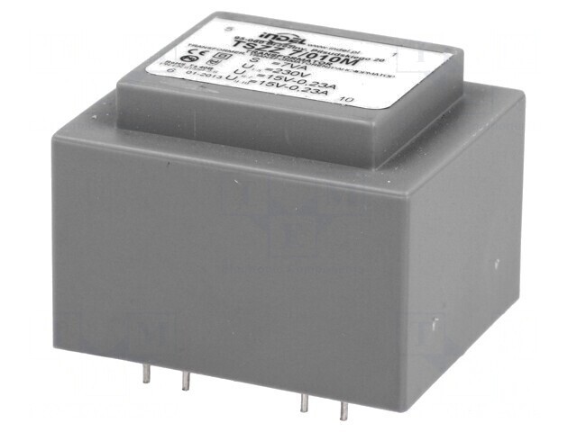 Transformator &Icirc;ncapsulat 7VA 230VAC 15V 15V PCB