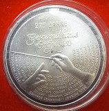 (A288) MONEDA DIN ARGINT GERMANIA - 20 EURO 2018, LIT. G - 275 ANI ORCHESTRA GEWANDHAUS, PROOF
