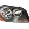 Far Volvo Xc90 (C/P28), 10.2002-05.2006, partea Dreapta, tip bec H7+H7; electric; semnal galben; fara motor, DEPO