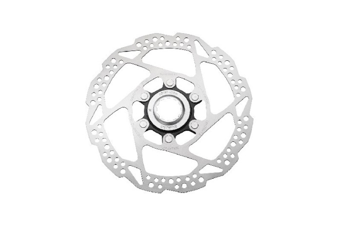 Rotor pentru frana pe disc Shimano SM-RT54-S, 160mm, cu piulita center lock (can... Cod:ESMRT54SE
