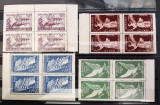 ROMANIA 1947 - Pacea - bloc de 4 MNH** cu margine LP 208 nestampilat