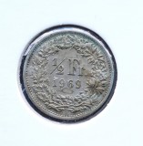 1/2 Franc 1969, Elvetia - G 4526, Europa