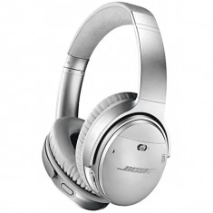 Casti audio Bose QC35 II, Wireless, Noise cancelling, Microfon, Argintiu foto