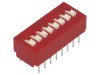 C&amp;K DIP-SWITCH 8 Sectiuni OFF-ON THT SPST pentru Montare PCB
