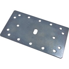 Placuta metalica dreapta pentru grinda, 86 x 156 x 2 mm, 50 buc / set