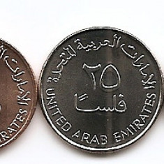 Emiratele Arabe Unite Set 6 - 1, 5, 10, 25, 50 Fils, 1 Dirham 1997/07 - UNC !!!