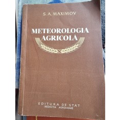 S. A. Maximov - Meteorologia Agricola
