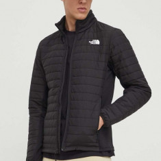 The North Face geaca barbati, culoarea negru, de tranzitie, NF0A7UJKJK31