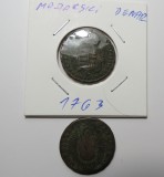 1 denar maghiar din 1763