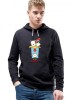 Hanorac Barbati Negru - DAFUQ - XL, THEICONIC