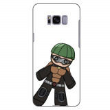 Husa compatibila cu Samsung Galaxy S8+ Plus Silicon Gel Tpu Model One Punch Man Mumen Rider, Samsung Galaxy S8 Plus