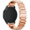 Curea metalica Smartwatch Samsung Gear S2, iUni 20 mm Otel Inoxidabil, Rose Gold