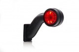 Lampa LED Auto W21/10W-502P SAE, Brat Rosu/Galben, 12-24V, Montaj Lateral, Semnalizare, Pozitie Fata/Spate