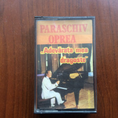 Paraschiv Oprea adevarata mea dragoste caseta audio muzica latin tango STC 00649