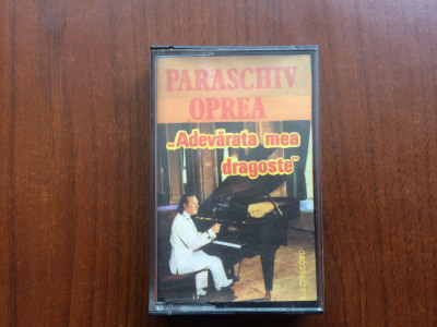 Paraschiv Oprea adevarata mea dragoste caseta audio muzica latin tango STC 00649 foto