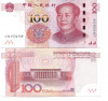 China 100 Yuan 2015 UNC