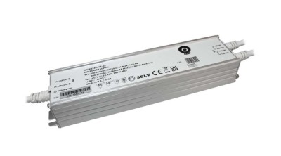 Sursă de alimentare POS MCHQ320V24-GE, driver LED 24V/13.3A 320W CV, carcasă metalică, PFC, intrare CA UE (180-305VAC), IP67, nereglabilă foto