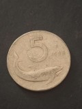 5 lire 1953 ialia