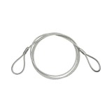 Cablu sufa troliu ciochinar otel 16mm x 6m cu ochiuri pentru tractare/ridicare