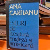 Eseuri de literatura engleza si americana - Ana Cartianu