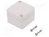 Carcasa ABS, 50mmx52mmx35mm, IP66, BOPLA - T205
