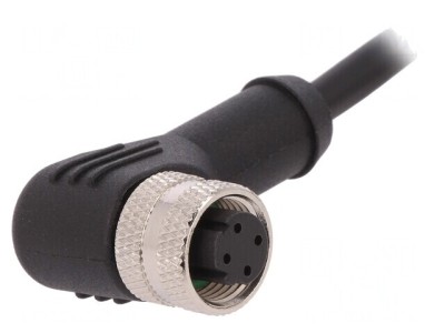 Mufă M12 4-PIN Mamă B-Profibus IP67 250V 4A Unghiulară foto