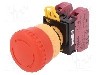 Intrerupator de siguran&amp;#355;a, 22mm, seria YW, IP65, IDEC - YW1B-V4E02R