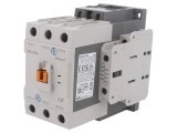 Contactor 3-polar 50A 48V DC cu contacte auxiliare NO + NC