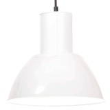 Cumpara ieftin Lampa suspendata, 25 W, alb, rotund, 28,5 cm, E27