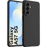 Husa Soft Touch, slim, ALC Mobile, anti soc, compatibila cu Samsung Galaxy A57, Negru Tpu