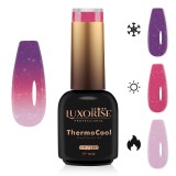 Oja Semipermanenta Termica 3 Culori LUXORISE ThermoCool - Dazzling Glimmer 10ml
