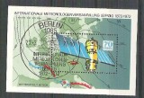 Germany DDR 1972 Space, perf. sheet, used H.050, Stampilat