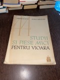 Constantin Botez George Derieteanu 44 studii si piese mici pentru vioara