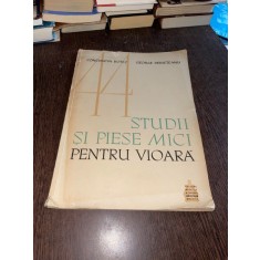 Constantin Botez George Derieteanu 44 studii si piese mici pentru vioara