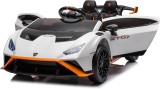 Cumpara ieftin Masinuta electrica cu functie drift Lamborghini Huracan STO, putere 500W, 24V, echipare Premium, alb