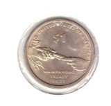 Moneda SUA 1 dollar/dolar 2011 P Native American Dollar - Wampanoag Treaty, UNC, in cartonas