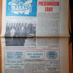 ziarul magazin 27 ianuarie 1979-omagiu lui ceausescu de ziua lui de nastere
