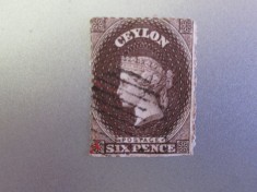 COLONII BRITANICE REGINA VICTORIA,CEYLON=350