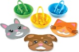 Joc de motricitate si sortare pentru copii 3 ani+ - Hraneste animalutele