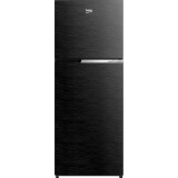 Frigider cu 2 usi Beko RDNT401I40SWBN, 375 l, No Frost, HarvestFresh, NutriFreeze, Display touch control, Wooden Black, Clasa E