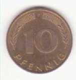 Germania (R.F.G.) 10 pfennig 1990 F
