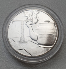 Moneda 10 pence 2018 Marea Britanie T ( Tea Pot) unc / necirculata in capsula foto