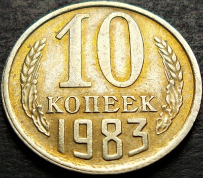 Moneda 10 COPEICI - URSS / RUSIA, anul 1983 * Cod 620 foto