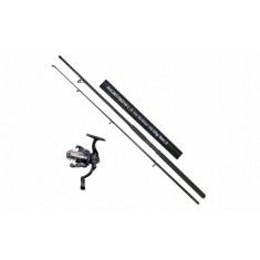 Set complet cu lanseta spinning 2,1 m fibra de compozit si mulineta foto