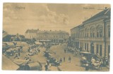 5786 - FAGARAS, Brasov, Market, Romania - old postcard - used - 1911