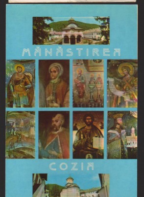 CPIB 22438 - CARTE POSTALA - MANASTIREA COZIA, MOZAIC, NECIRCULATA foto