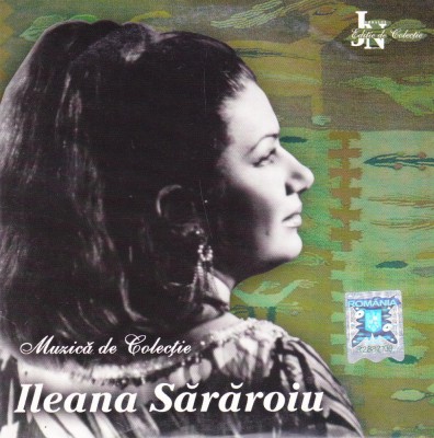 CD Populara: Ileana Sararoiu - Muzica de colectie ( Jurnalul National nr. 6 - vezi descriere ) foto