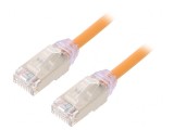 Patch Cord F/UTP 6A LSZH Portocaliu 5m