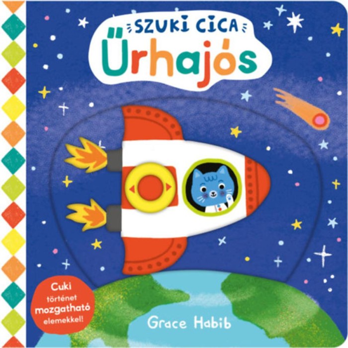 Szuki cica - Űrhaj&oacute;s - Cuki t&ouml;rt&eacute;net mozgathat&oacute; elemekkel